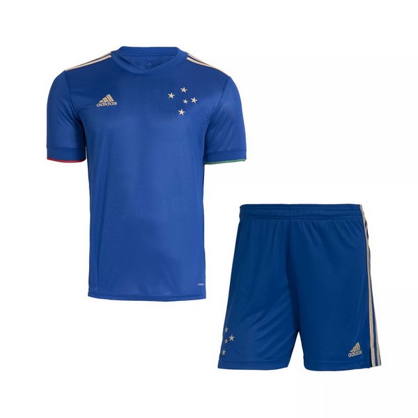 Camiseta Cruzeiro Niño 1st 2021-2022 Azul